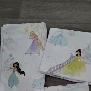 Pottery Barn kids Disney Princess toddler sheets